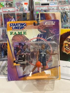 Starting LineUp - Allen Iverson F.A.M.E. 1998 Edition Basketball Figure